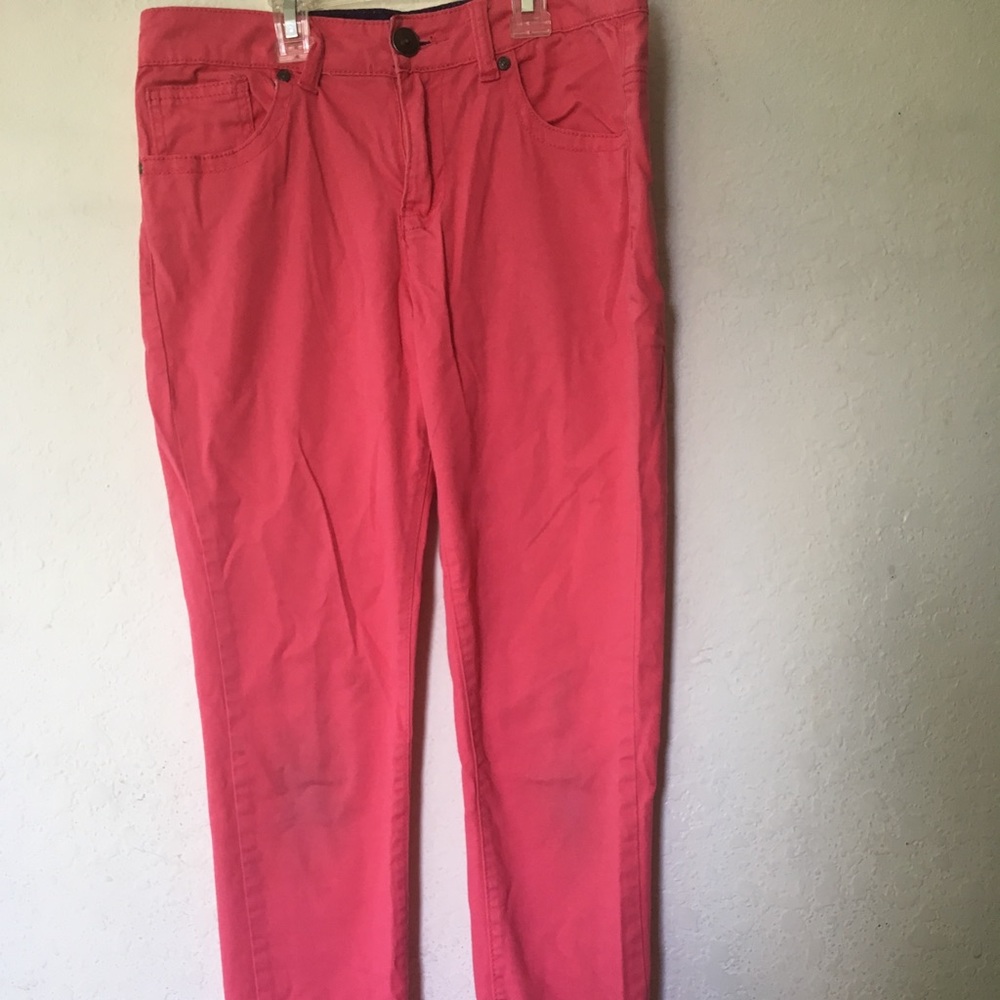 “DreamPop” pink skinny jeans for kids